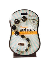 Load image into Gallery viewer, SI Classic Anal Beads (Black) with Free Bottle of Adult Toy Cleaner
