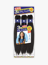 Load image into Gallery viewer, Sensationnel 3X RUWA PRE-STRETCHED KIDS BRAID 12? (3-PACK, SM1B/350)
