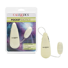 Load image into Gallery viewer, California Exotics Glow-Dark Pocket Exotic Vibrating Bullet
