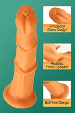 Load image into Gallery viewer, Realistic Dildo Silicone Penis Cock Dong with Suction Cup 9.44 inch Anal Vaginal G-spot Adult Sex Toy for Women Couples Masturbating
