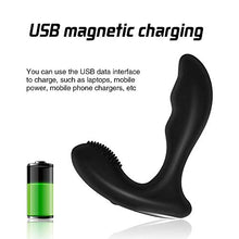 Load image into Gallery viewer, Silicone Massaging Prostate Massage Male prostatic Remote Prostata Masturbation USB Recharging Electric Vibrator Vibrating Anal Stimulor Quite Suction Modes for Men Hands Free
