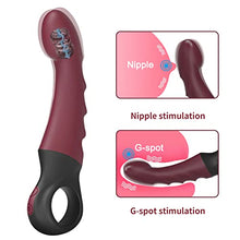 Load image into Gallery viewer, Vibrating Adult Sex Toy with 10 Vibration Modes for Women - Waterproof Rechargeable Clit Vaginal Stimulator Massager Sex Toy for Solo or Couple
