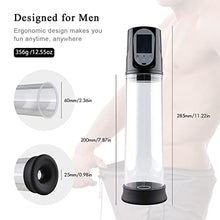 Load image into Gallery viewer, Rechargeable Stronger Bigger Enlargement Extend Pump-Automatic Vacuum Penis Pump 2 in 1 with 4 Suction Intensities, LCD Sucking Male Masturbator Penis Extender Growth Pump, Delivery time 3-5 Days
