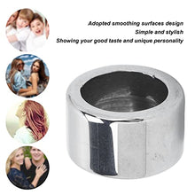 Load image into Gallery viewer, Fashion Band Ring for Men Terahertz Stone, Terahertz Ring Smoothing Surfaces Simple Style Relieves Fatigue Energy Stone Ring to Relieve Anxiety
