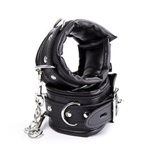 Load image into Gallery viewer, RYOZOCH Adjustable Handcuffs Wrist Ankle Bracelets SM Adult Plush PU Leather Bondage Fetish Handcuffs kit Cuff Restraint Set Sex Toy (Ankle)
