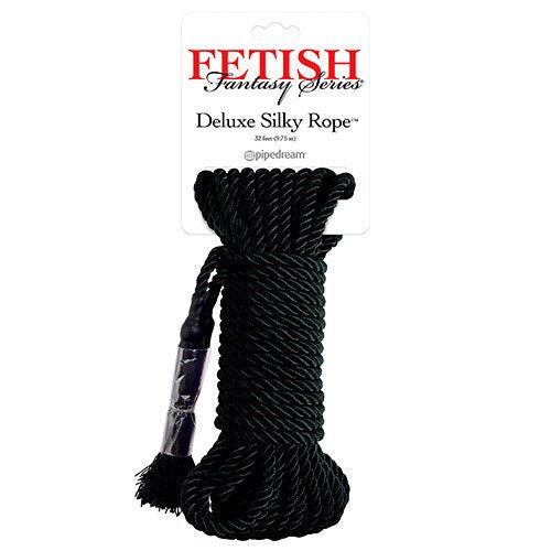 Pipedream Products Fetish Fantasy Series Deluxe Silky Rope, Black