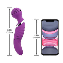 Load image into Gallery viewer, G Spot Clitoral Vibrator Sex Toys - with 10 Vibration Modes Rechargeable Waterproof Quiet Vibrators, Female Breast Stimulation Vagina Massagers for Couples (Purple)
