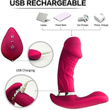 Load image into Gallery viewer, Piercing Wearable Vibrator Clitoris G-spot Vibrator Female Adult Sex Toys Female Vibrator Clitoris Anal Sex Stimulator Toys Sex for Couples Ultra Quiet in Public Places
