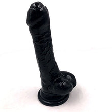 Load image into Gallery viewer, AIFOSTER 7 Inch Realistic Penis with Suction Cup G Spot Stimulator Dildos Adult Toy Sex Toys (Black)
