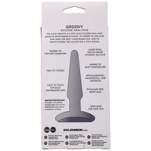 Load image into Gallery viewer, Doc Johnson A-Play - Groovy - Silicone Anal Plug - 4 inch (0.75 inches Wide), Sunrise
