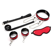 Load image into Gallery viewer, Nipple Clamps, Adjustable Feather Nipple Clamp, Breasts Clips Non-Piercing, Nipple Clamps Sex Pleasure Women, Nipple Clip Clamp with Bells and Tassel, Nipple Clamps for Sex (Red)
