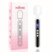 Load image into Gallery viewer, Sullmate Large Size Vibrators LCD Vibratorers for Woman, Quiet Strong Massager Gun, Handheld Womens Vibrating Massager, 10 Modes &amp; 4 Speeds, Vibrating for Her Pleasure Couples(White)
