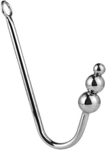 Load image into Gallery viewer, Anal Plug, Anal Hook with 3 Balls Metal Anal Dilator Kit, Butt Plug Fetish Bondage Hook Adult Sex Toys &amp; Games Anal Hook for Women Lovers &amp; Couples
