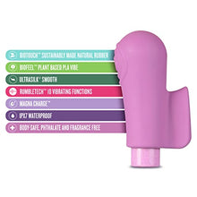 Load image into Gallery viewer, Blush Gaia Eco Delight Plant-Based 3&quot; Waterproof Multifunction Powerful Vibrator in Purple Sustainably Made of BioTouch &amp; BioFeel Worlds First Plant Based for Vagina Anal Pleasure Adult Sex Toy
