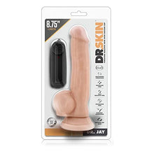 Load image into Gallery viewer, Blush Dr. Skin 8.75 Inch Realistic Vibrating Dildo, Suction Cup Harness Compatible, Sex Toy for Women, Sex Toy for Adult
