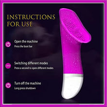 Load image into Gallery viewer, G-spot Clit Vibrator,30 Speed Vibrator Clit Sucker Vagina Stimulator Sex Toy,Rechargeable Clit Massager for Women,Purple
