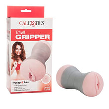 Load image into Gallery viewer, CalExotics Travel Sized Gripper Male Masturbator - Male Silicone Masturbation Sleeve - 6.5 Inch Adult Male Sex Toy - Pink
