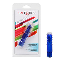 Load image into Gallery viewer, California Exotics Waterproof Travel Blaster Vibrator, Blue
