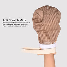 Load image into Gallery viewer, Patient Hand Restraint Glove Breathable Mesh Comfort Protection Improve Nursing Efficiency Anti Scratch Mitts for Hospital(Right Hand)
