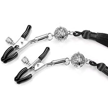 Load image into Gallery viewer, Nipple Clamps for Sex, Nipple Clip Breast Clip, Nipple Clamps Sex Pleasure Women, Nipple Clamps for Sex Pleasure for Women, Nipple Rings Jewelry Breast Stimulation Toys (Black)
