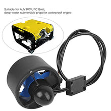 Load image into Gallery viewer, Naroote 300M Waterproof Anti-Rust Waterproof Thruster, Metal Low Power Deep Water Thruster, Deep-Water Submersible Propeller Waterproof Engine for RC Boat Model AUV ROV
