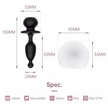 Load image into Gallery viewer, APP Controlled Soft Silicone Vibrator for Women , Sex Toy for Women, Anal Plug for Women, Prostate Massager for Men, Anal Dildo for Women
