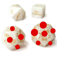 Load image into Gallery viewer, Sosoport 4PCS Adult Games Romance Humour Funny Marble Dice Craps Set for Couples Lover (Posture and Word)
