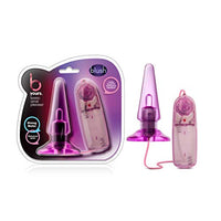 Multi Speed Remote Controlled Vibrating Butt Plug -- Anal Buttplug -- Sex Toy for Women -- Sex Toy for Men (Pink)