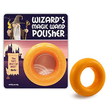 Load image into Gallery viewer, GearsOut Wizards Magic Wand Polisher Halloween Novelty Soap for Men Holiday Bath Gift for Husband Boyfriend Yellow Ring Soap Wash for Men Magick Humor Witchy Gifts for Guys
