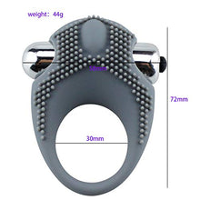 Load image into Gallery viewer, Couples Sensory Toys, Vibrating Penis Ring with Removable Bullet Vibrator. Cock Ring with Vibrator, Sexual Pleasure Enhancer for Men and Women
