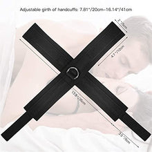 Load image into Gallery viewer, Bed Restraint Kit for Couples Under King Bed Restraints for Adult Couples Bondaged Kit Tie Down Straps Sex Resistant Set for Adult Women Submissive Bondaged Restraints Sex Set Hand and Legs Sweater AA
