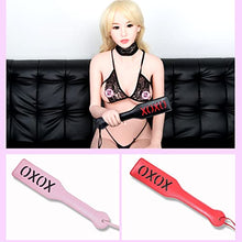 Load image into Gallery viewer, SM Flog Spank Paddle Beat Submissive Slave BDSM Pink Kinky Fetish Whip PP Paddles Adult Sex Toys (Red)
