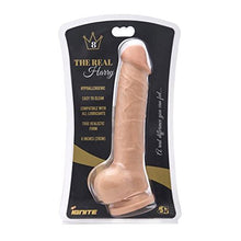 Load image into Gallery viewer, Adult Sex Toys Si Real Harry Dildo w/Balls 8in Vanilla
