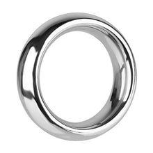 Load image into Gallery viewer, Beauty7 Heavy Duty Stainless Steel Penis Cock Ring Scrotum C-Ring Harder Stronger Erection Penis Enhancer Delay Ejaculation (Size: L)
