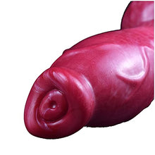 Load image into Gallery viewer, Big Size Silicone Made Artificial Dog Dildo Anal Plug Toy Color Mixed with Large Knot
