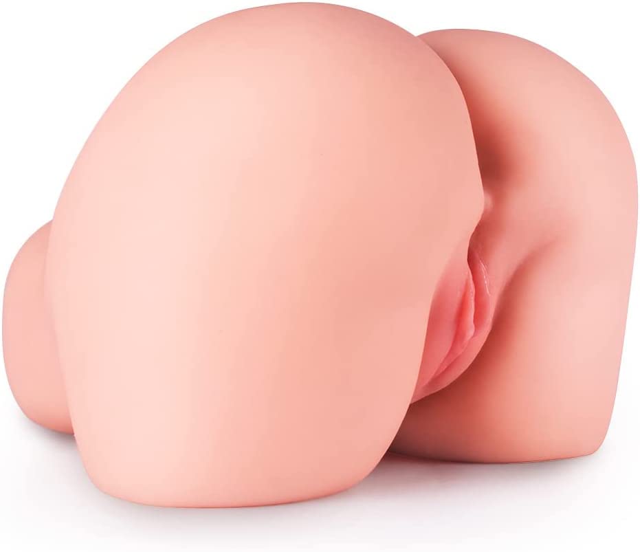 Pocket Pussy for Men - Men's Sex Toys Male Masturbators Realistic Adult Sex Doll Hands Free Stroker 3D Lifelike Soft Butt with Vagina Anal Sex Pleasure