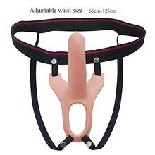 Load image into Gallery viewer, Silicone Strap on Cock for Men Realistic Cock Extender Enlarger Male Hollow Strap-up Sex Toys Adult Product
