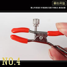 Load image into Gallery viewer, Love Pendant Breast Clip, Female Sex Flirting Torture Devices, Adult Couples Alternative Binding Toys (Red)
