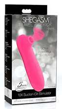 Load image into Gallery viewer, Shegasm Travel Sidekick 10X Suction Clit Stimulator, Pink, (AG780)
