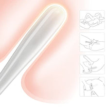 Load image into Gallery viewer, Anal Butt Plug Glass Anal Trainer Baseball Bat Clear Chrystal Pleasure Wand Anal Adult Sex Toy for Men Women Couples Masturbation (Large)
