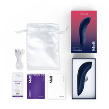 Load image into Gallery viewer, We-Vibe Melt Clitoral Sucking Vibrator Clit Massaging App Controlled Smart Toy, Midnight Blue
