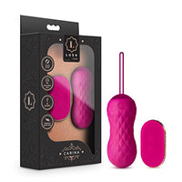 Blush Carina - 7 Modes Gyrating & Vibrating Egg Vibrator - Wireless Remote Controlled - Rechargeable - for Internal & Clitoral Stimulation - Innovative Sex Toy for Women - Velvet