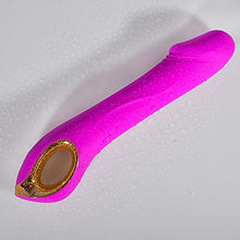 Load image into Gallery viewer, G Spot Dildo Vibrator Adult Sex Toys for Clitoris Anal Stimulation, Realistic Rechargeable Vibrator for Women and Couple with 10 Vibration Modes (Purple)
