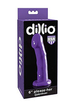 Load image into Gallery viewer, Pipedream Products Dillio 6 Inches Purple Dong, Please Her
