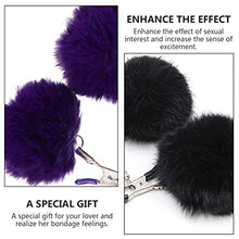 Load image into Gallery viewer, Healifty 2 Pairs Breast Nipple Clamps Clip Pompom Ball Nipple Shield Fur Ball Women Nipple Rings for Women Female Couple Party Favors Supplies
