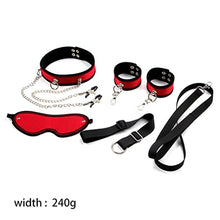 Load image into Gallery viewer, Nipple Clamps, Adjustable Feather Nipple Clamp, Breasts Clips Non-Piercing, Nipple Clamps Sex Pleasure Women, Nipple Clip Clamp with Bells and Tassel, Nipple Clamps for Sex (Red)
