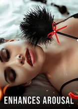 Load image into Gallery viewer, Whip Crop BDSM Set, Sex Feather Whip, Spanking Flogger French Tickler Feather, Leather Adult Whip, Feather Tickler Paddle BDSM Sex Play
