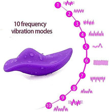 Load image into Gallery viewer, Panty Remote Control Vibrator, Female Sex Toy Vibrator with 10 Vibration Modes, Waterproof Wearable Clit Vibrator for Couples
