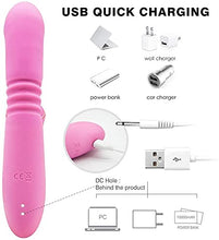 Load image into Gallery viewer, Clit Sucking G Spot Bunny Vibrator - Licking Stimulator Anal Clit Massager with 7 Suction Pulsation Modes 7 Licking Vibration Modes, Silicone Rabbit Dildo
