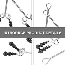 Load image into Gallery viewer, BESTOYARD 3pcs Nipple Clamps Adjustable Nipplerings Stainless Steel Nipple Clamps Adjustable Metal Nipple Shield Retaining Clip Nipple
